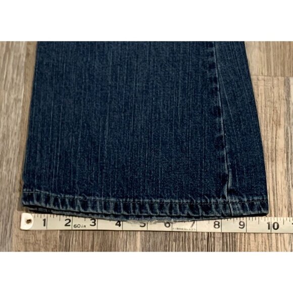 Silver Jeans Womens Denim Flare Pants Button Fly Mid Rise Blue Size 25/31 - Picture 14 of 15